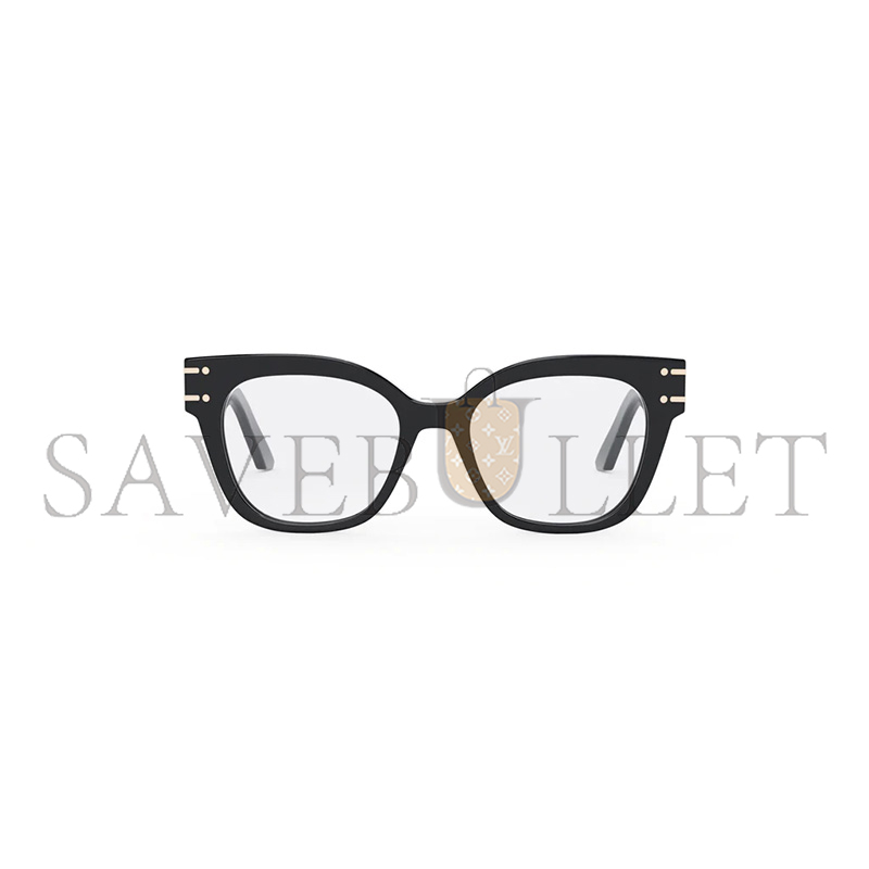D*or signatureo black cat eye glasses b2i_1000